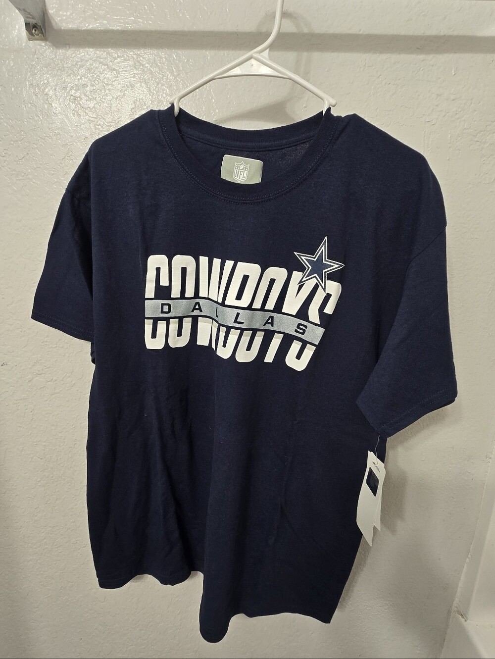 NFL Dallas Cowboys Navy Blue Short Sleeve Tee